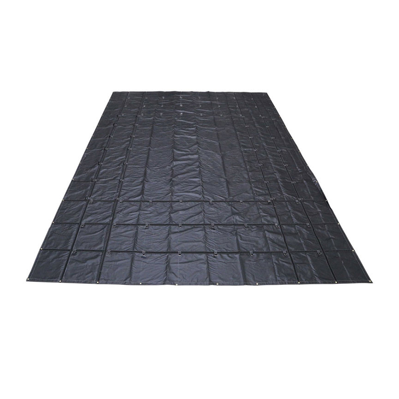 Black Heavy-Duty Coil Tarp