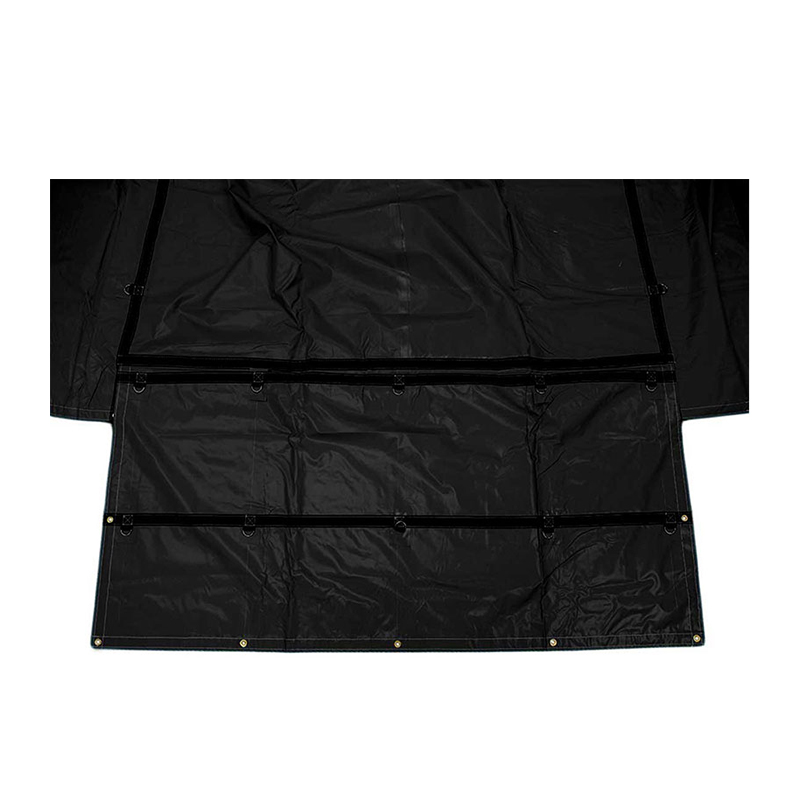 Vysoce výkonný krycí materiál konkrétně Heavy Duty Lumber Black Tarp