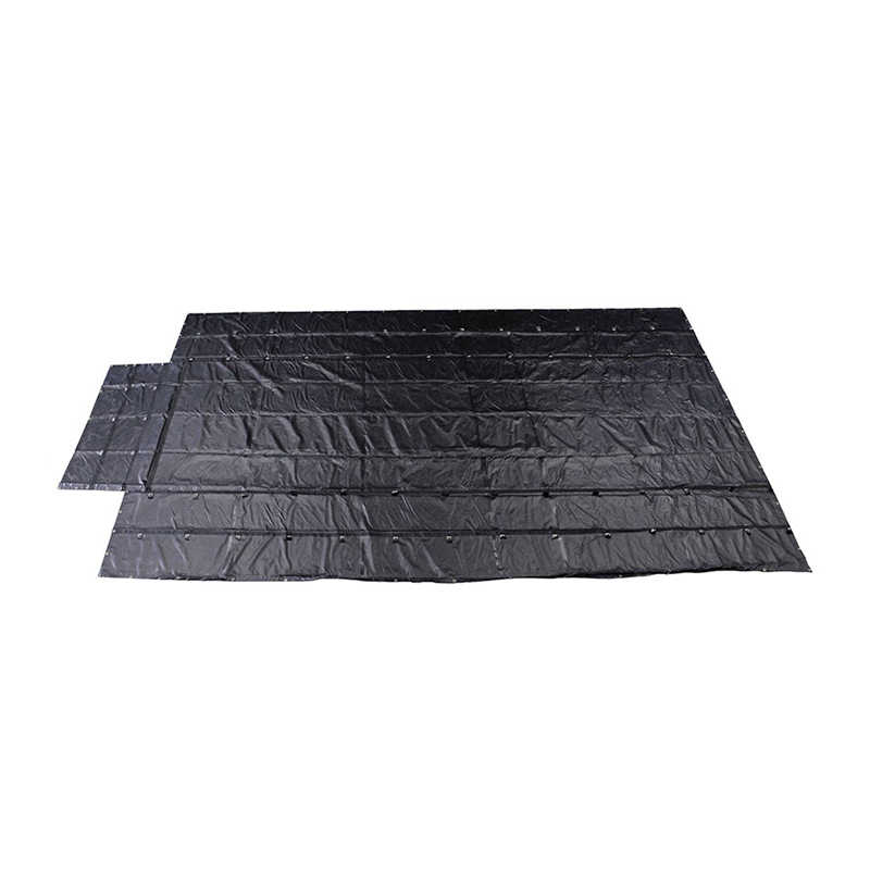 Vysoce výkonný krycí materiál konkrétně Heavy Duty Lumber Black Tarp