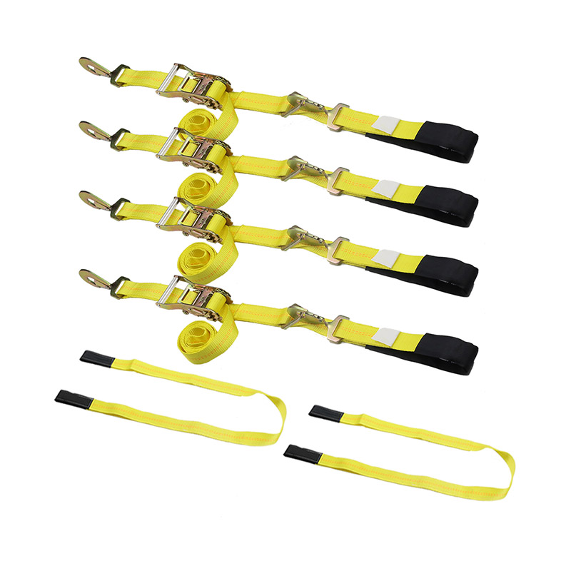 Tažné pásy na nápravu auta Ratchet Tie Downs