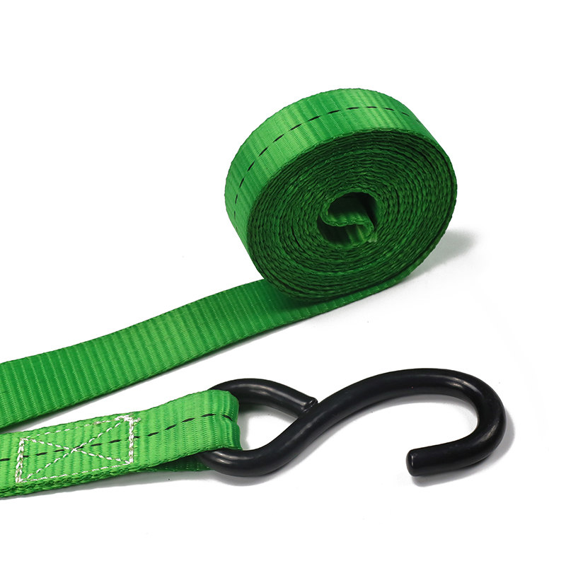 1INCH Doubie J hák Ratchet Straps